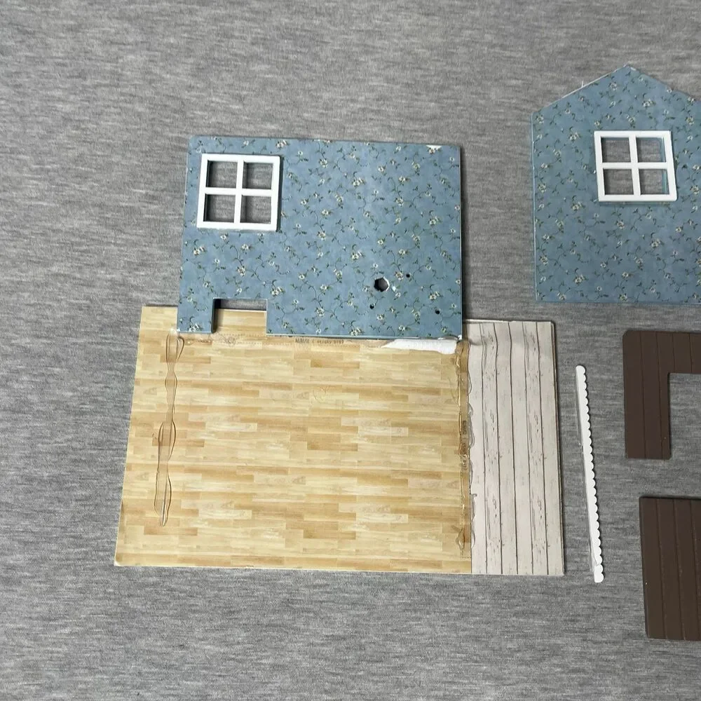 DIY Wooden House Model 7 PCS. Set